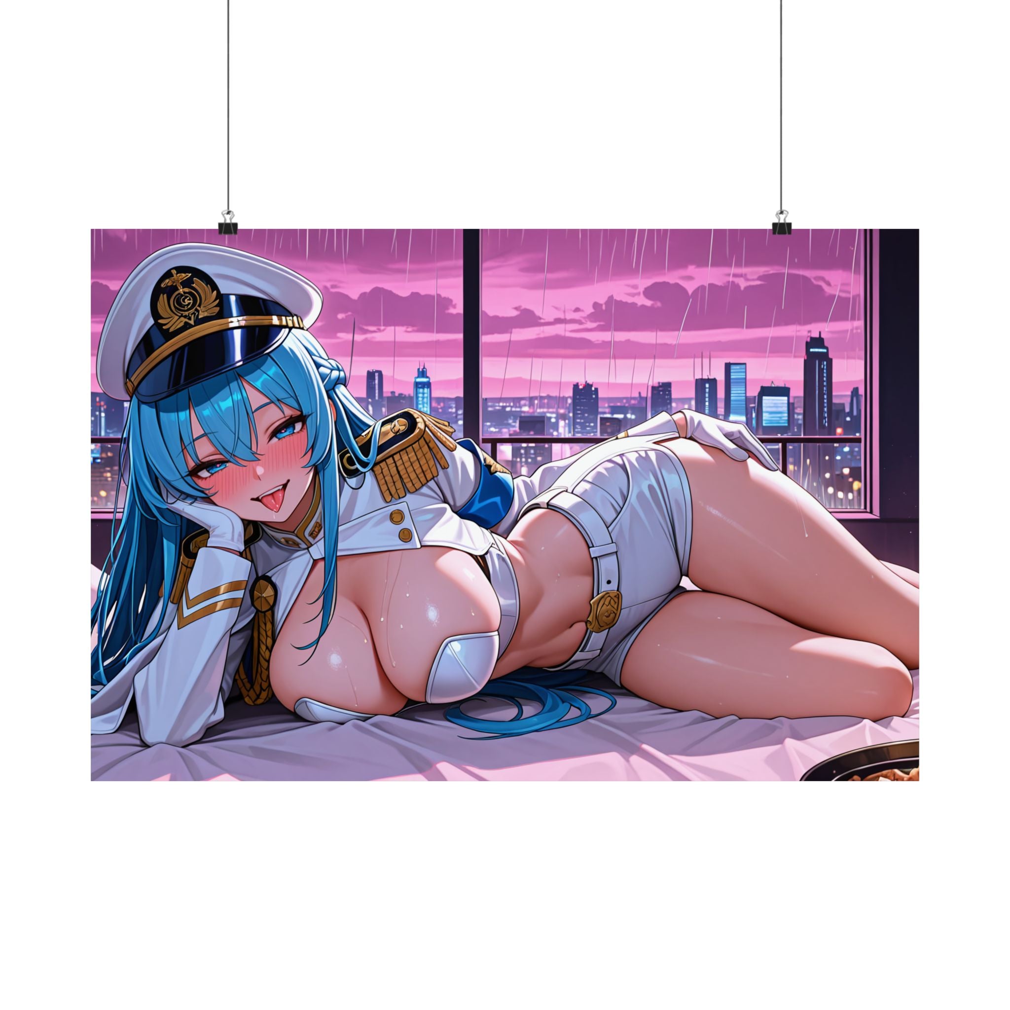 Helm Nikke Anime Poster Fan Art Wall Print | Boudoir Pt. 3