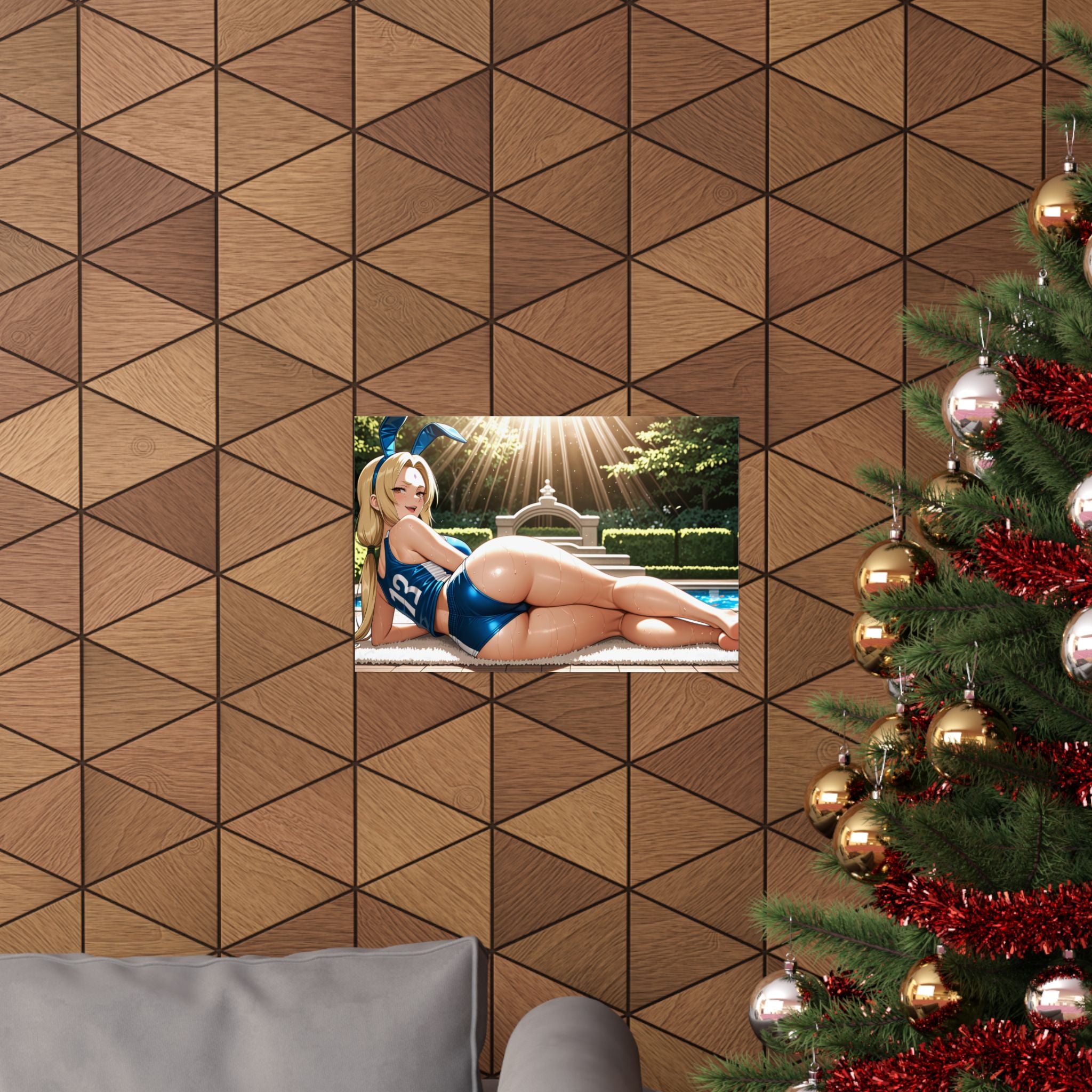 Tsunade Naruto Spicy Anime Poster Print | Bunny Girls Pt. 5