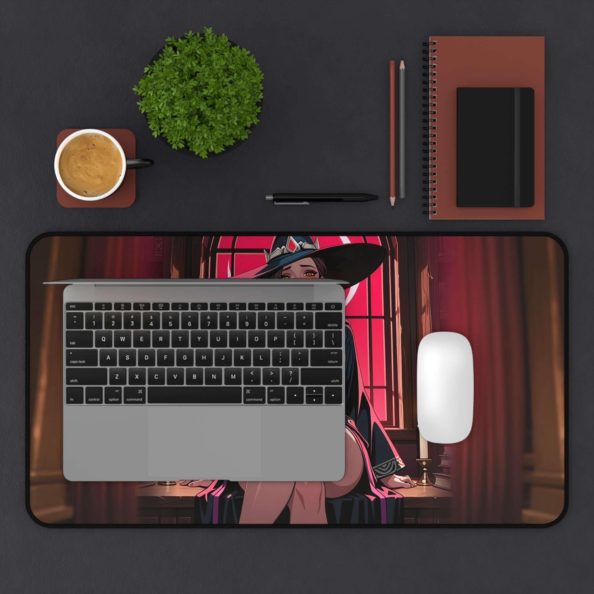 Domina Overwatch Witch Desk Mat — Anime Gaming Pad — The Spicy Den Pt. 3