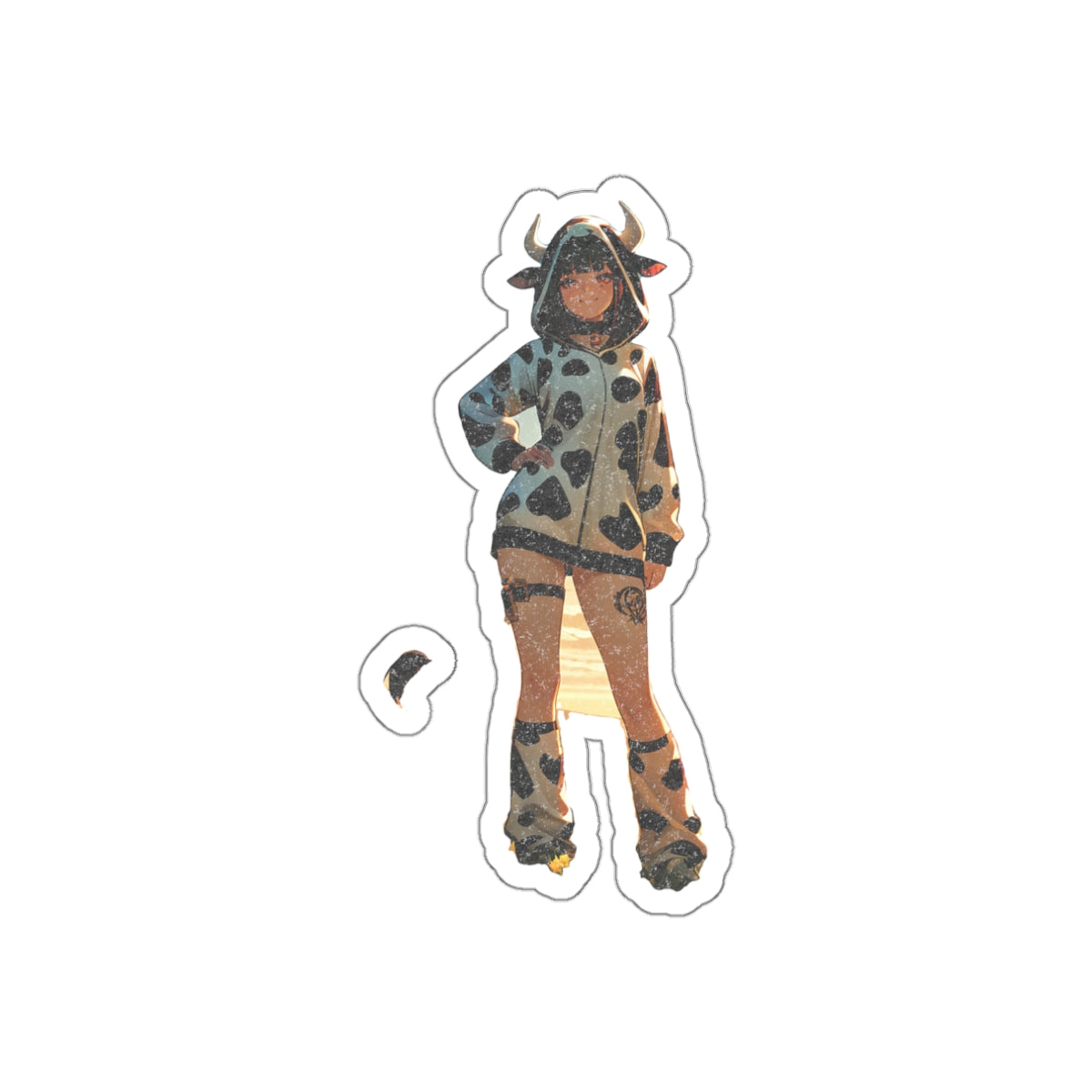 Blanc NIKKE Cow Girl Anime Die-Cut Vinyl Sticker Fan Art — Cow Girls Pt. 2
