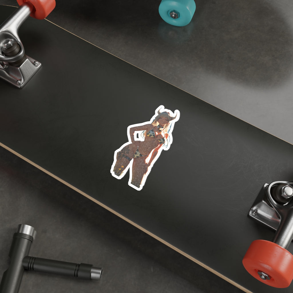 Blanc NIKKE Spicy Cow Girl Anime Die-Cut Vinyl Sticker Fan Art — Cow Girls Pt. 2