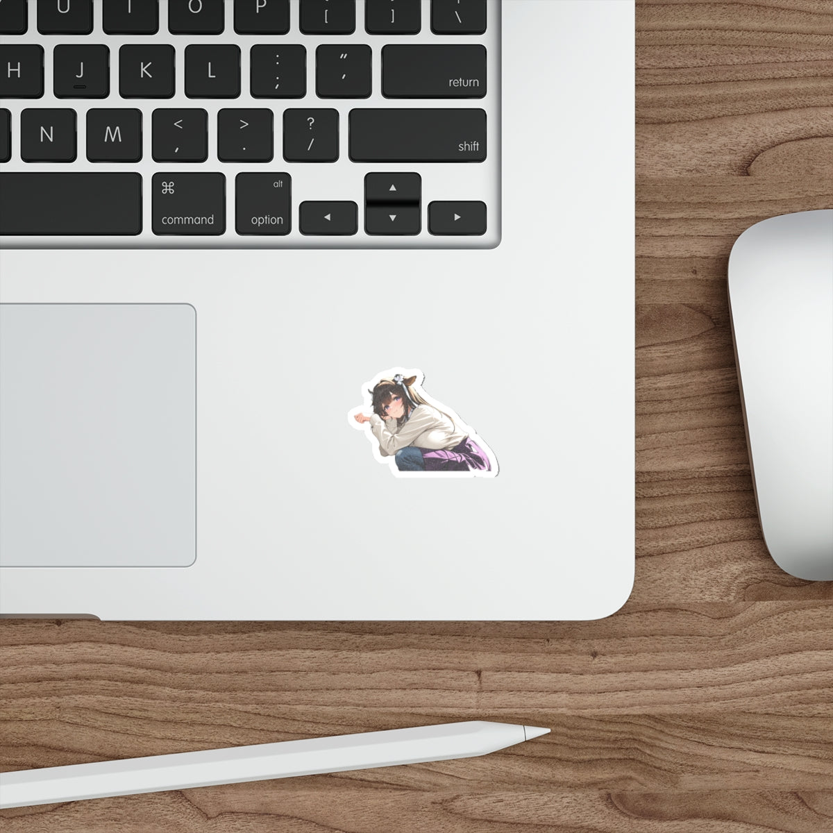 Kashino Azur Lane Anime Vinyl Sticker | Varsity Jacket Soft Cute Fan Art