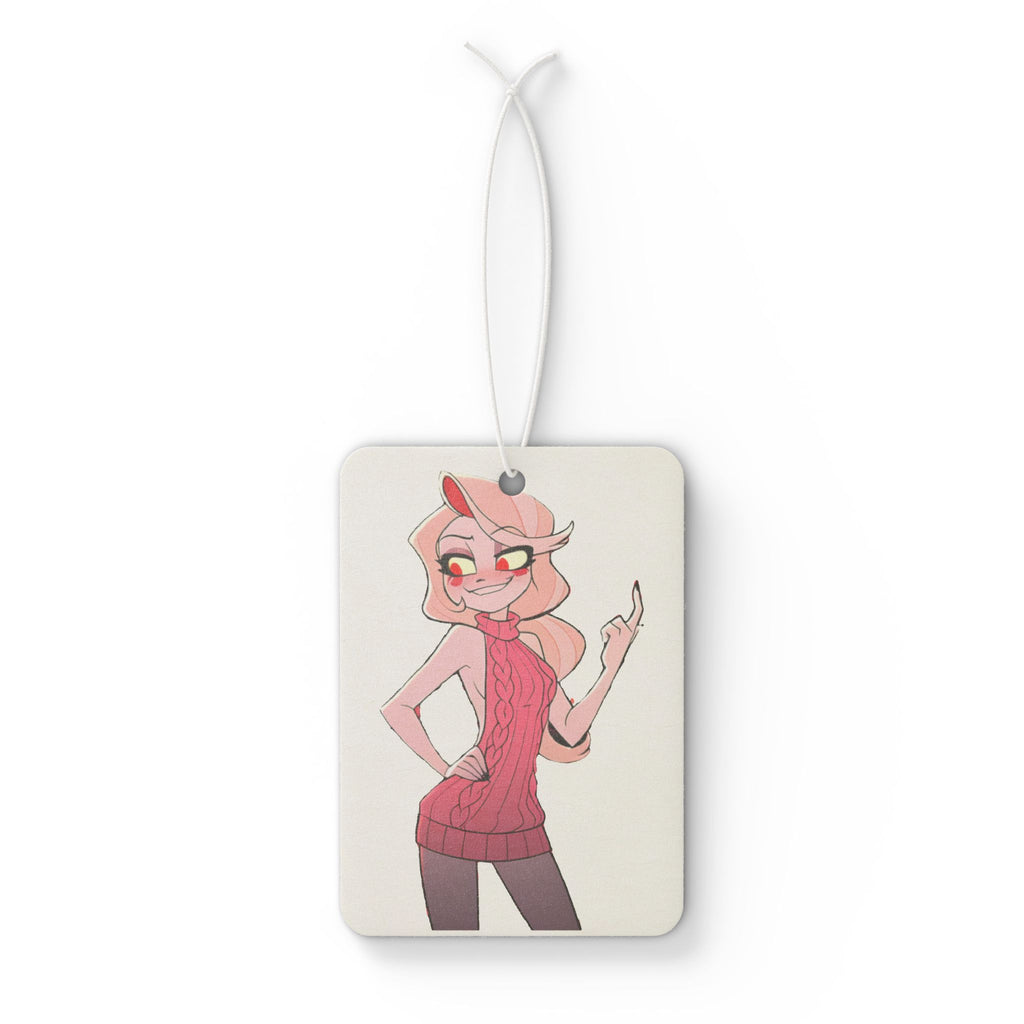 Charlie Morningstar Hazbin Hotel Anime Car Air Freshener | Virgin Killer Pt. 2 (