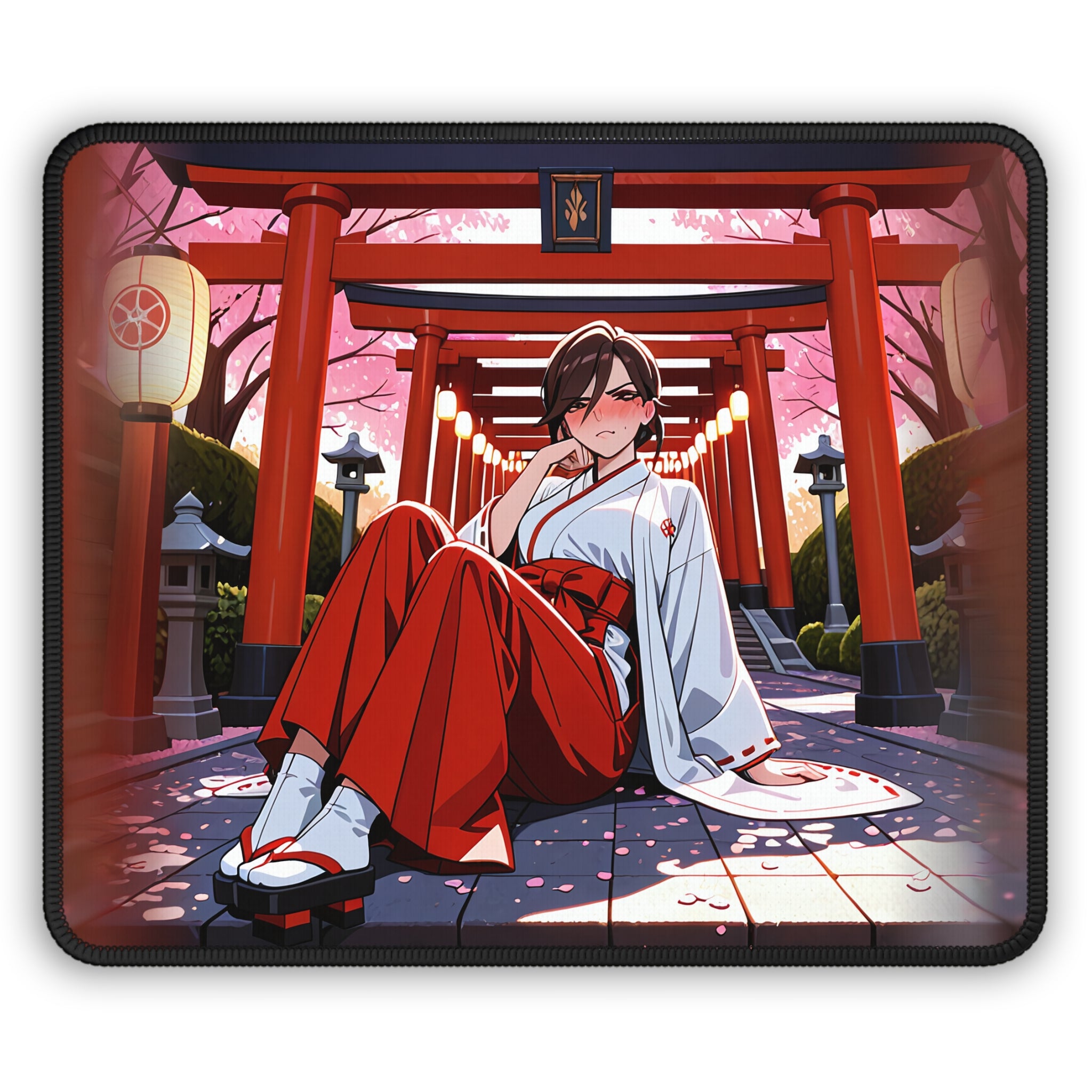 Domina Overwatch Miko Anime Mouse Pad Shrine Pinup Desk — The Spicy Den Pt. 4