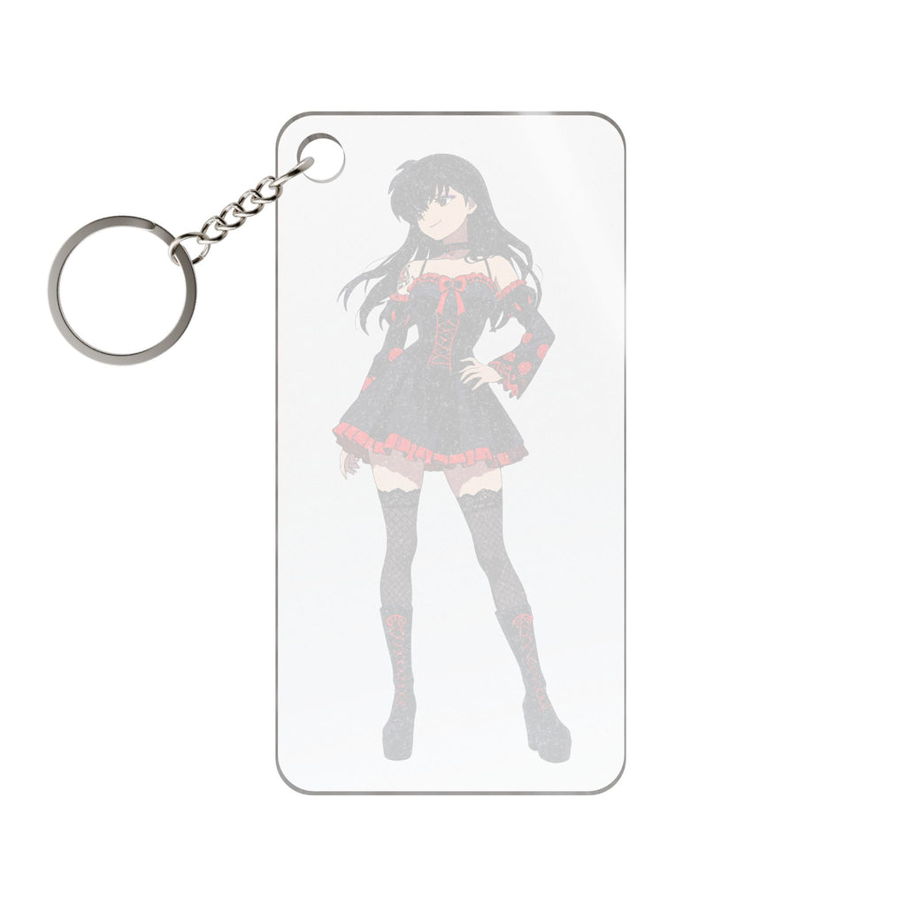 Kagome Inuyasha Gothic Anime Keychain Charm | Dark Pinup Fan Art