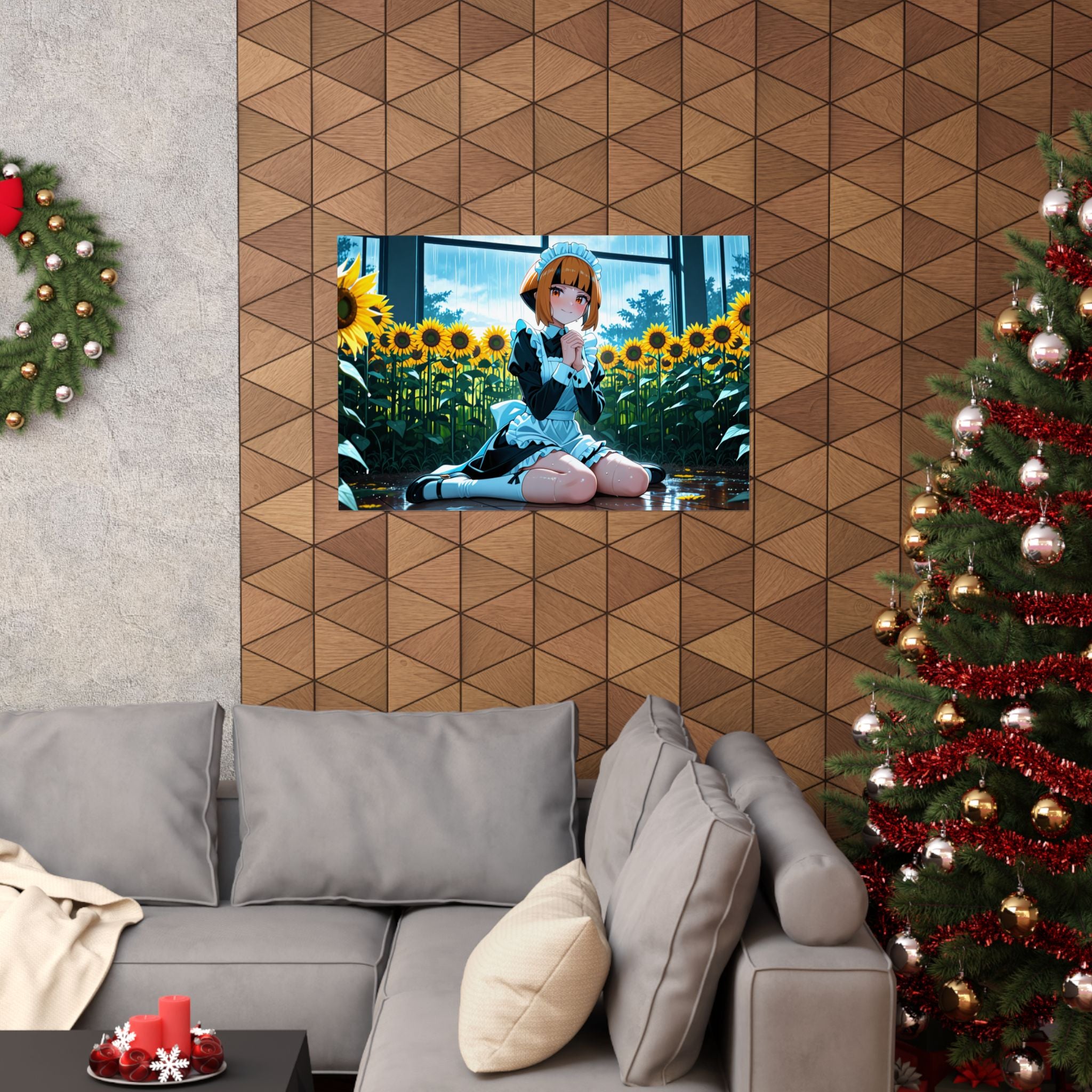 Gardenia Anime Wall Art Poster | Cute Fan Art Print
