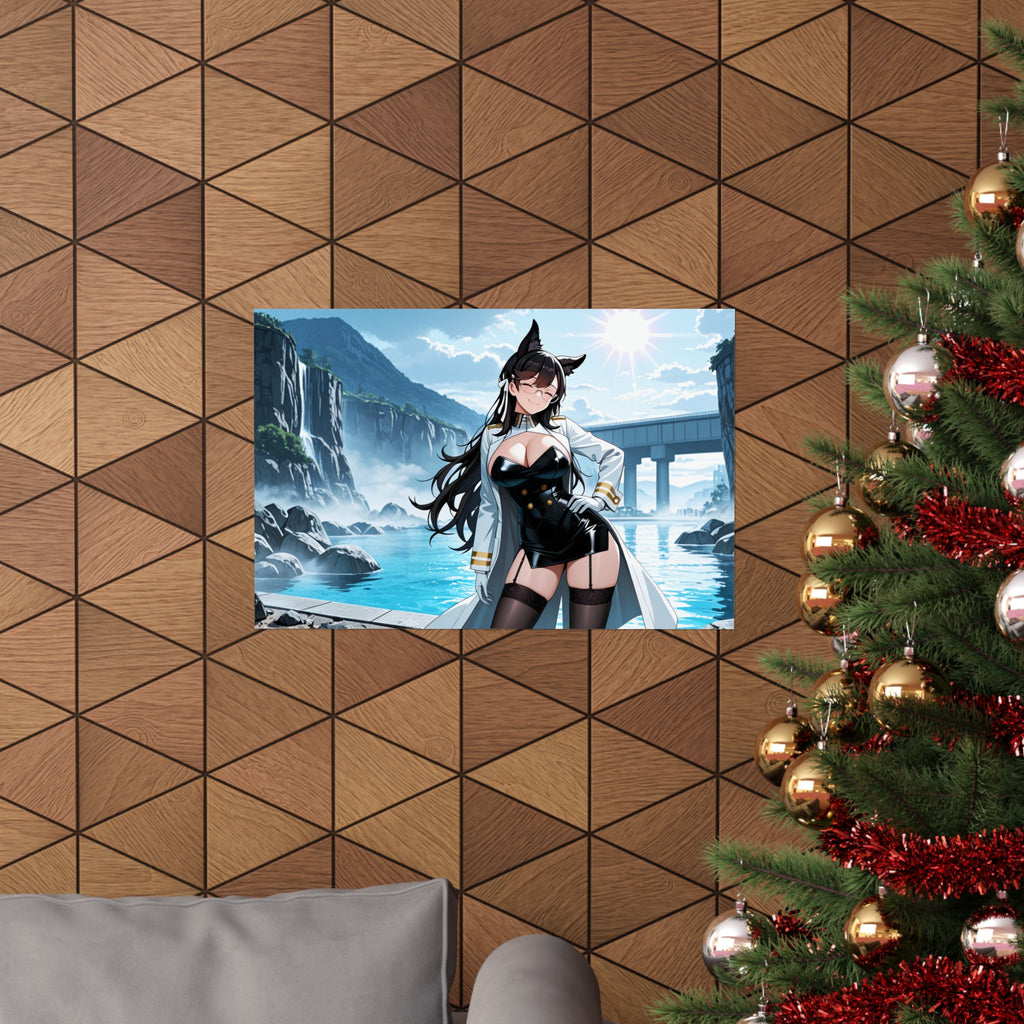 Atago Azur Lane Anime Poster Spicy Wall Art | Bunny Girls Pt. 4 (Spicy)