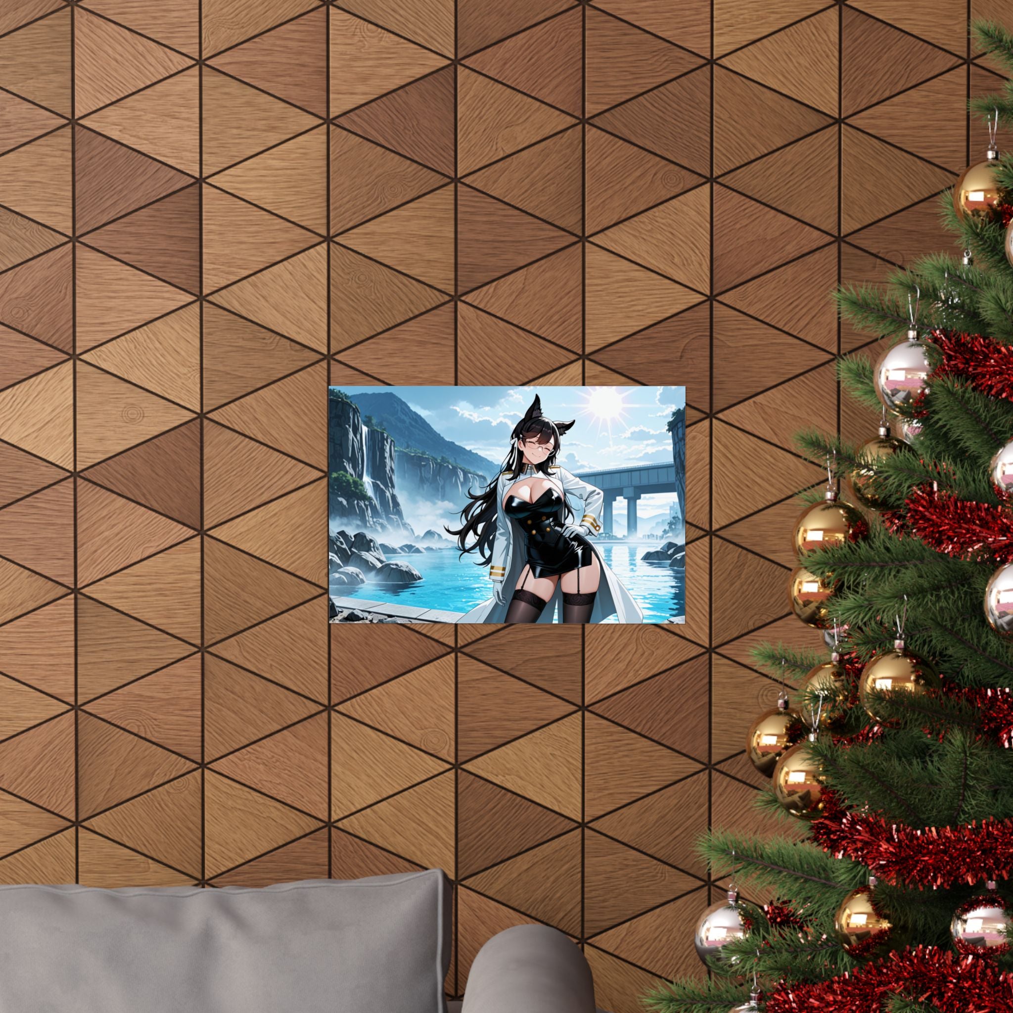 Atago Azur Lane Anime Poster Spicy Wall Art | Bunny Girls Pt. 4 (Spicy)