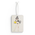 Albedo Overlord Spicy Anime Car Air Freshener | Summer Beach Pinup Fan Art