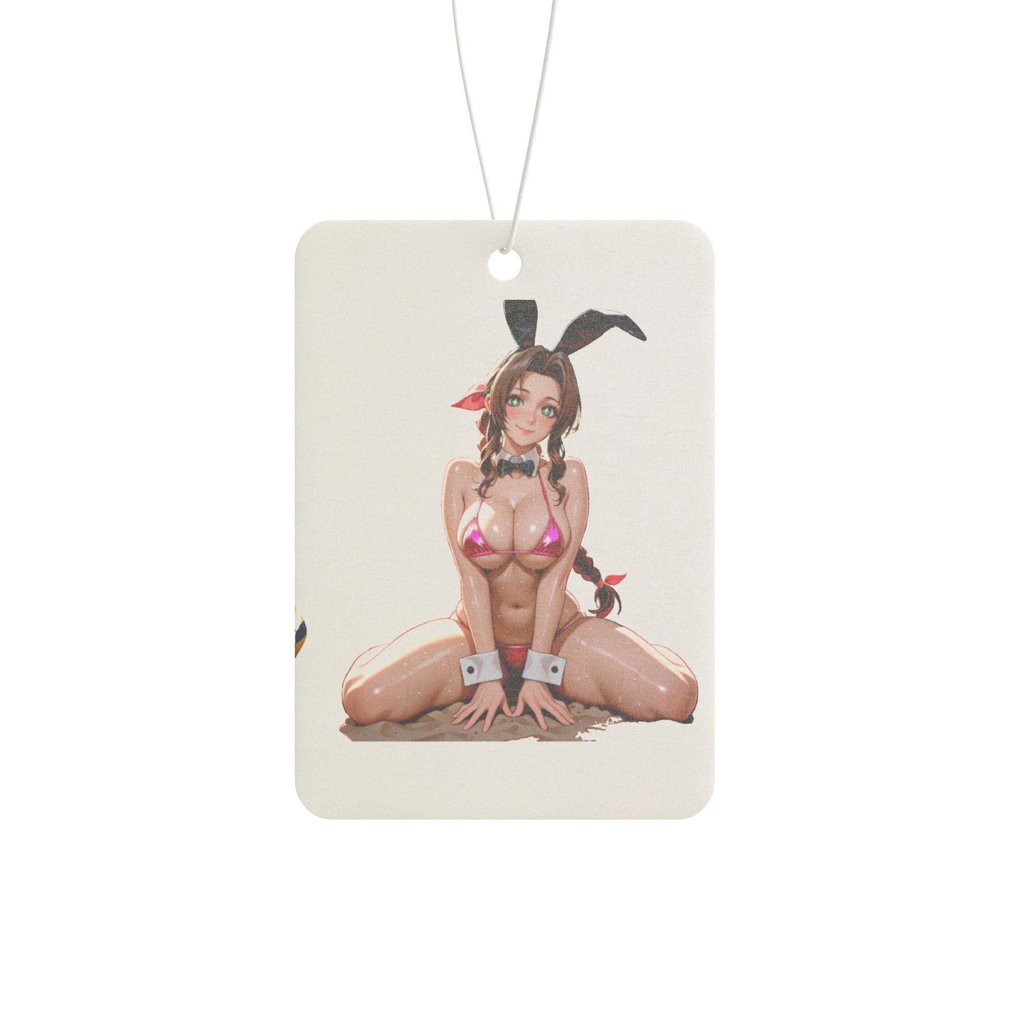 Aerith FF7 Spicy Bunny Girl Car Air Freshener Pinup Bunny Girls Pt. 8 (Spicy)