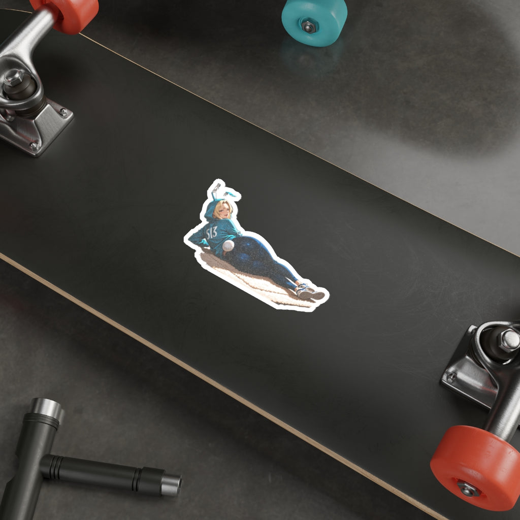 Tsunade Naruto Anime Pinup Die Cut Vinyl Sticker — Bunny Girls Pt. 5