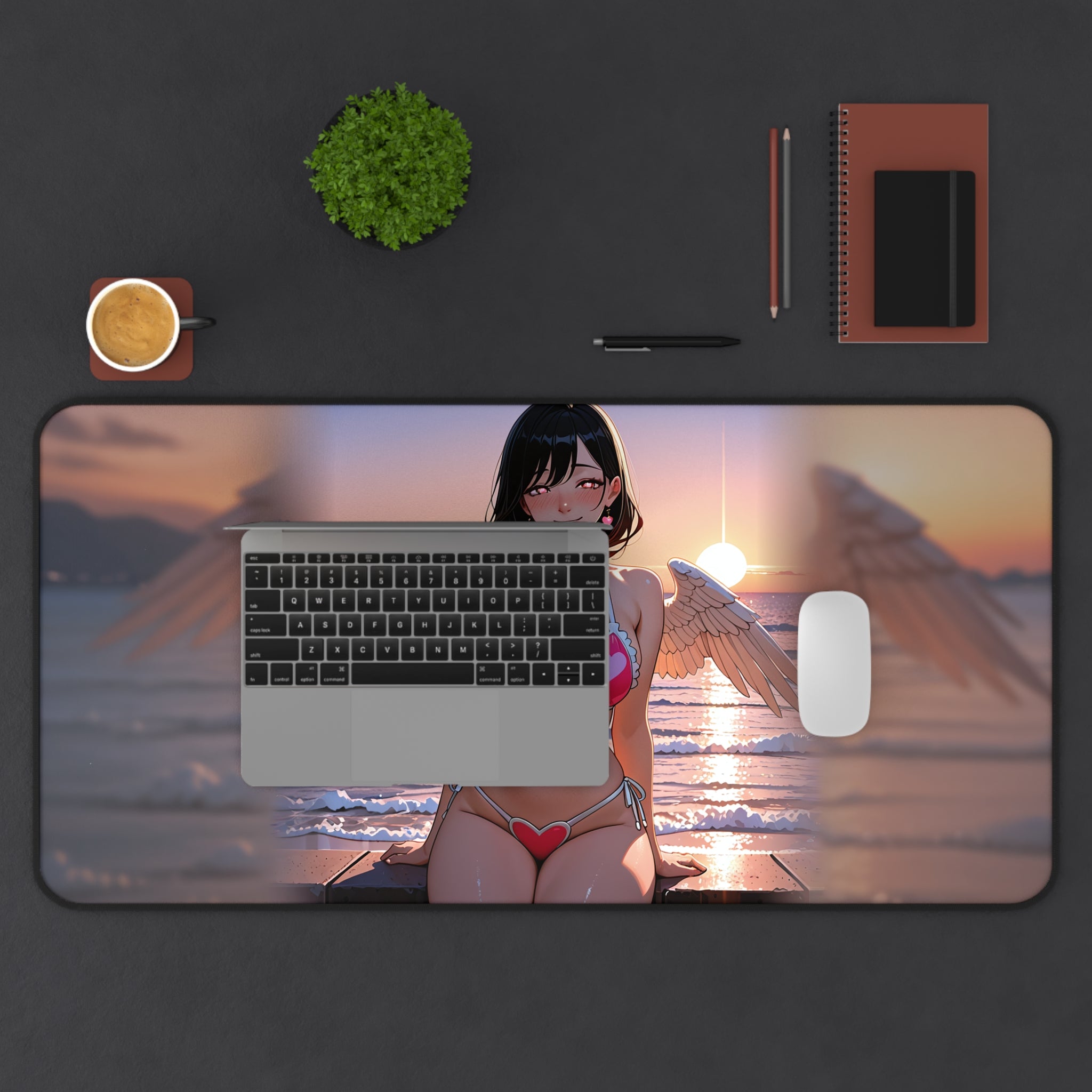 Kirara Hoshi JJK Spicy Cupid Beach Anime Desk Mat — Beach Babes Pt. 5 (Spicy)