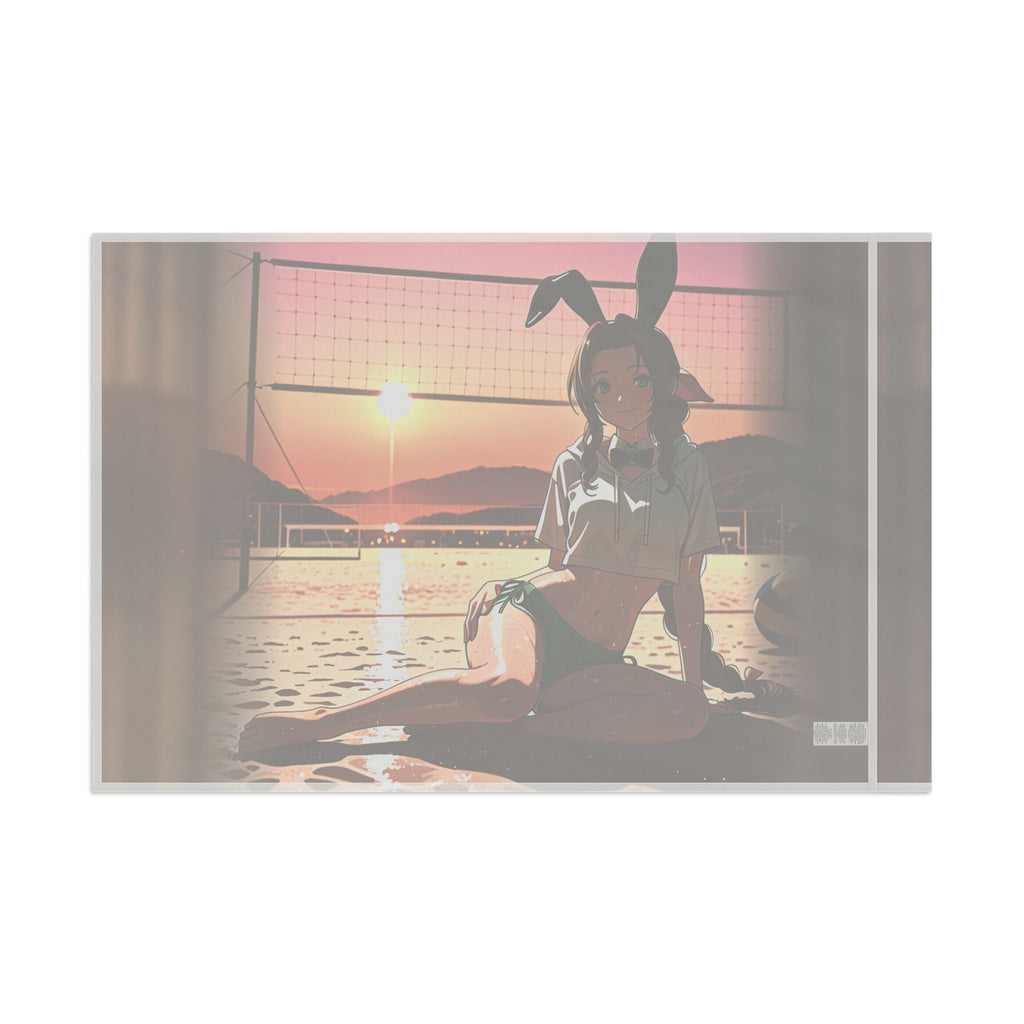 Aerith FF7 Anime Wall Flag Beach Bunny Pinup Banner — Bunny Girls Pt. 8