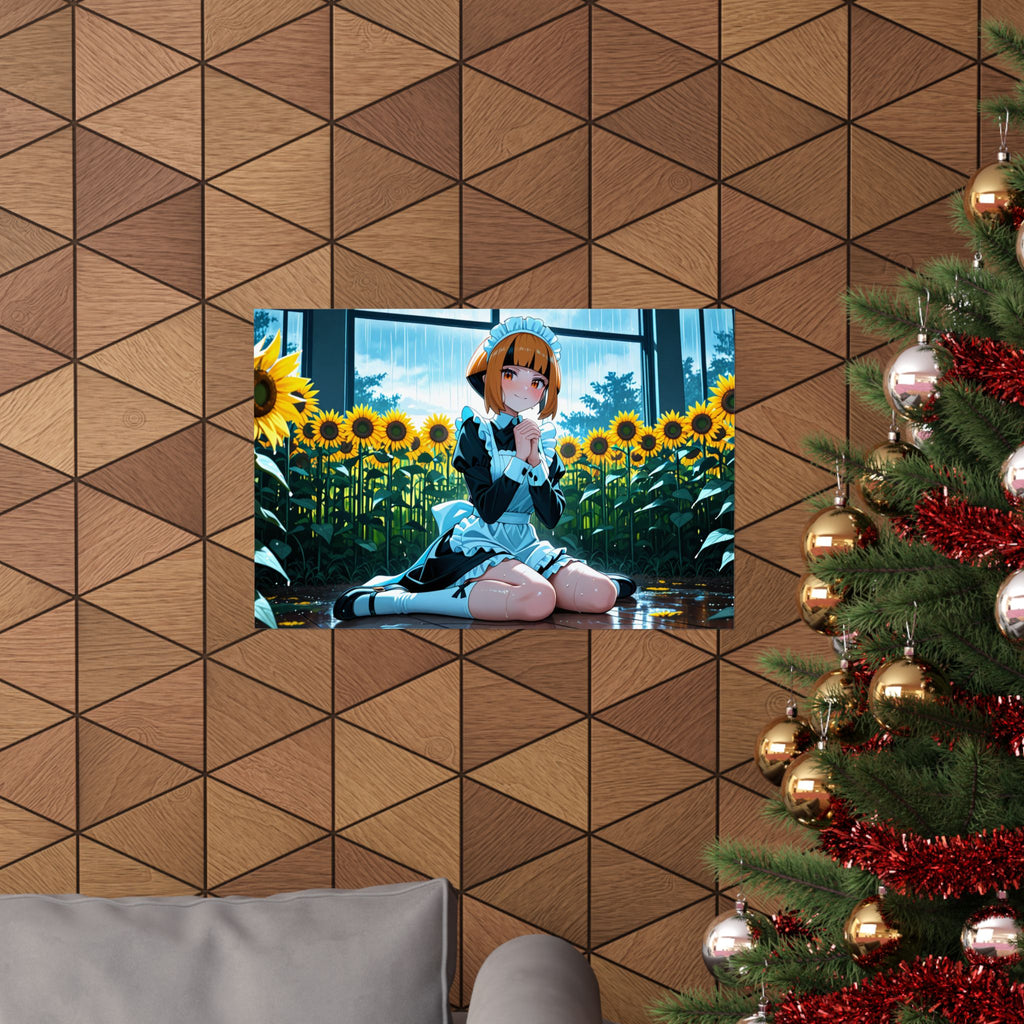 Gardenia Anime Wall Art Poster | Cute Fan Art Print