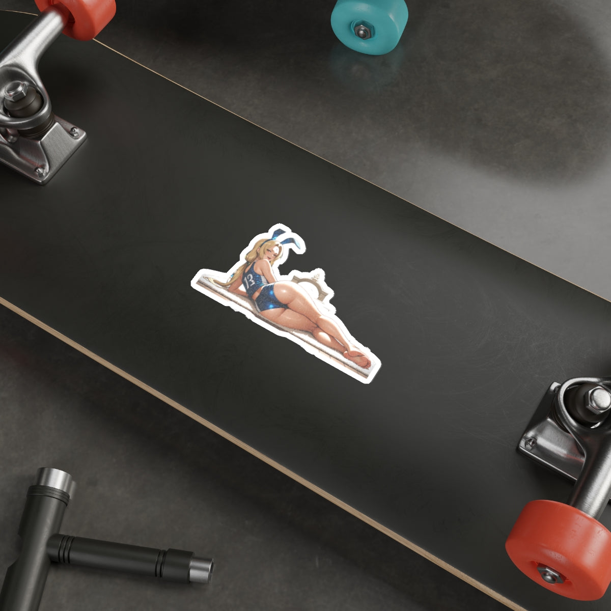 Tsunade Naruto Spicy Anime Pinup Die Cut Sticker — Bunny Girls Pt. 5