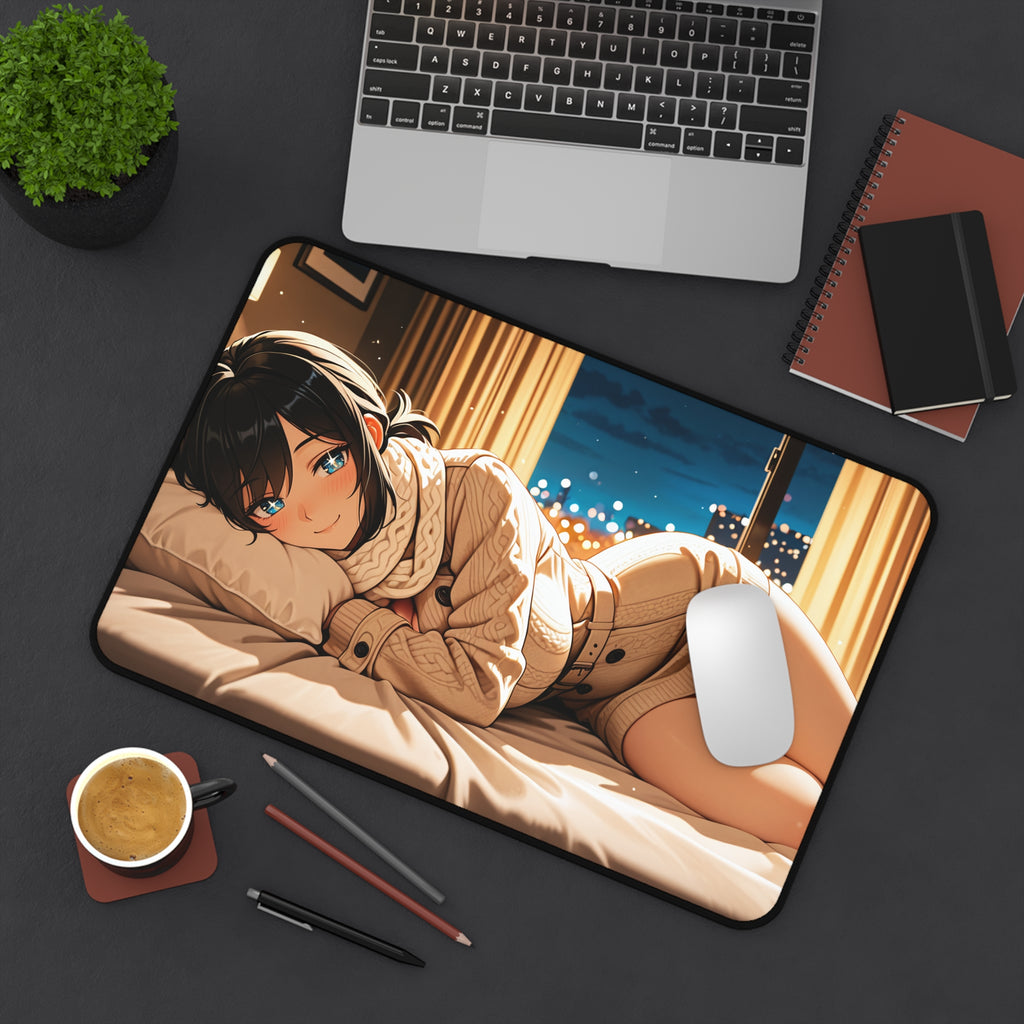 Grace Howard Zenless Zone Zero Anime Desk Mat | Cozy Cute Fan Art Pad