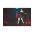 Kagome Inuyasha Spicy Gothic Pinup Anime Wall Flag | Dark Banner