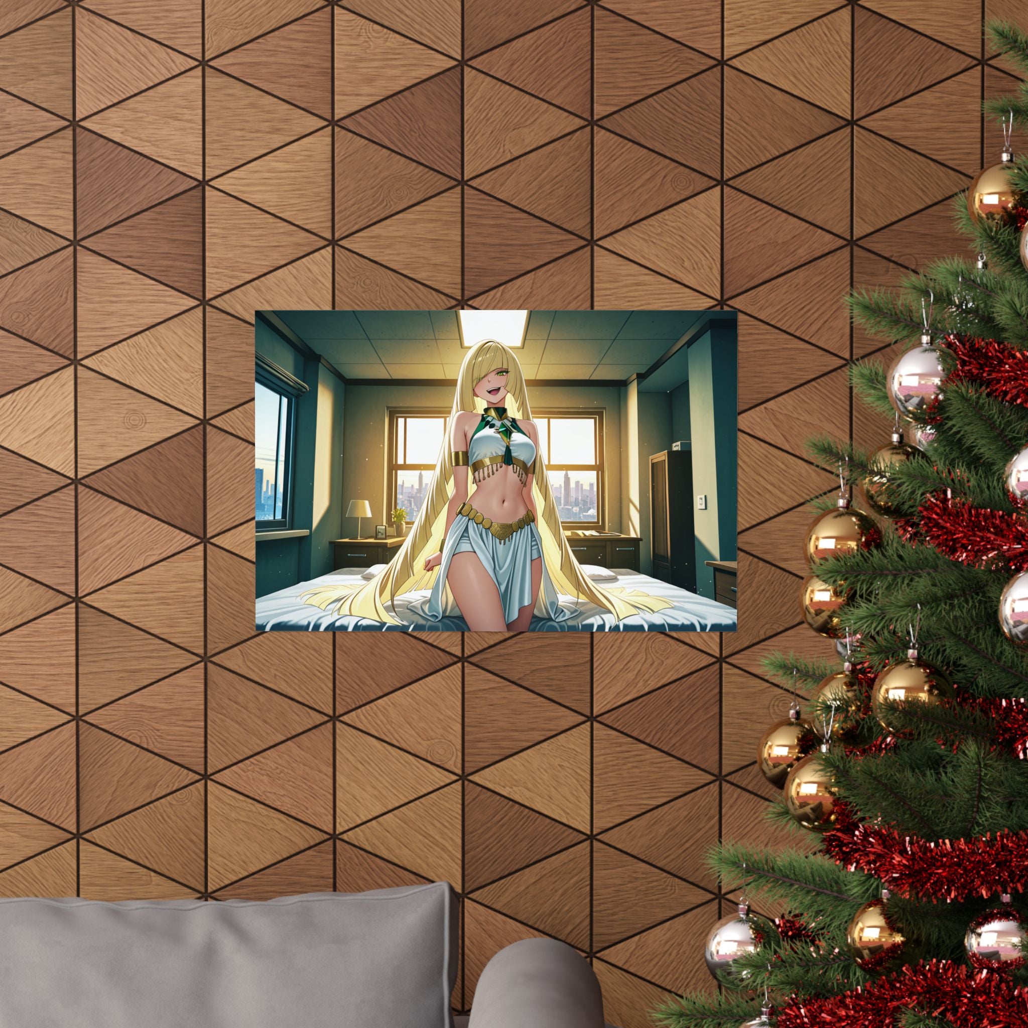 Lusamine Spicy Anime Wall Art Poster | Desert Dancer — Boudoir Pt. 5