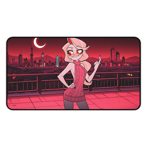 Charlie Morningstar Hazbin Hotel Spicy Anime Desk Mat Virgin Killer Pt. 2