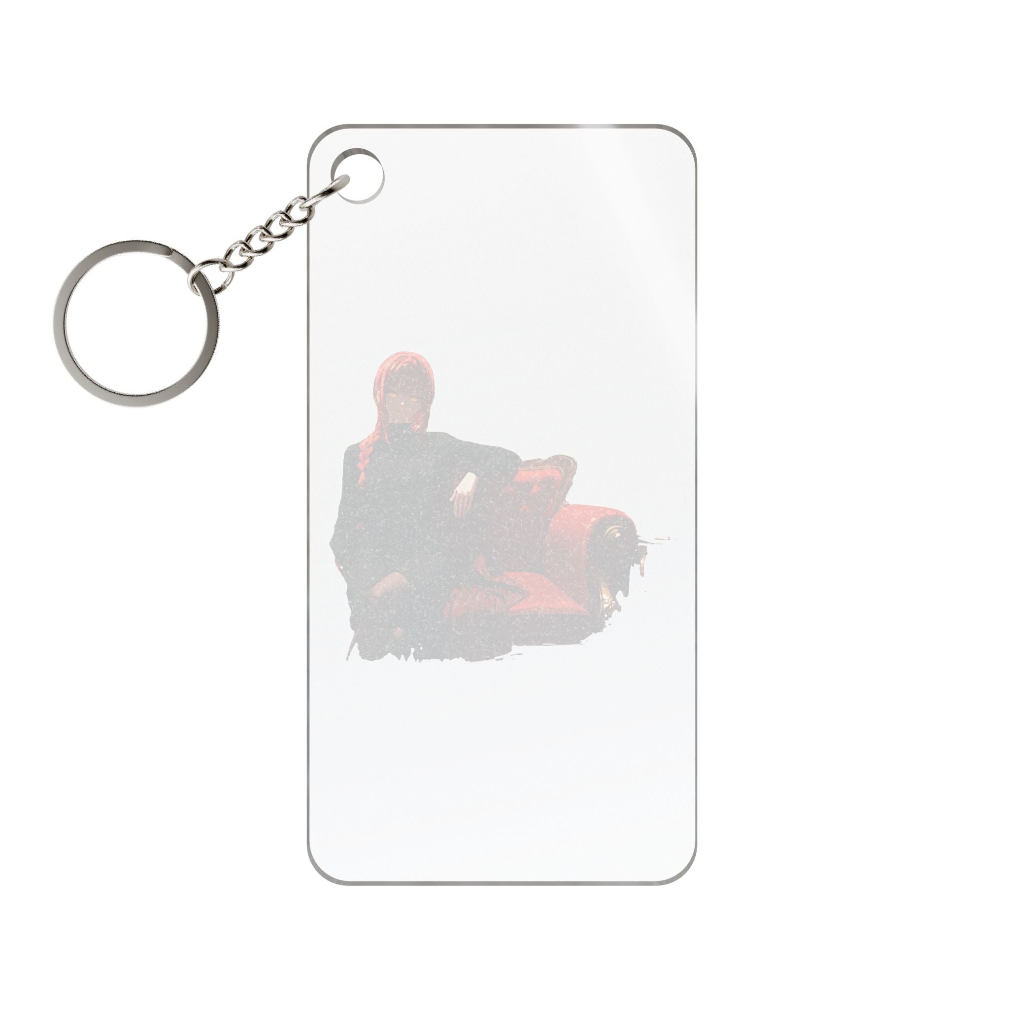 Makima Chainsaw Man Anime Keychain Charm | Boudoir Pinup Fan Art Boudoir Pt. 1