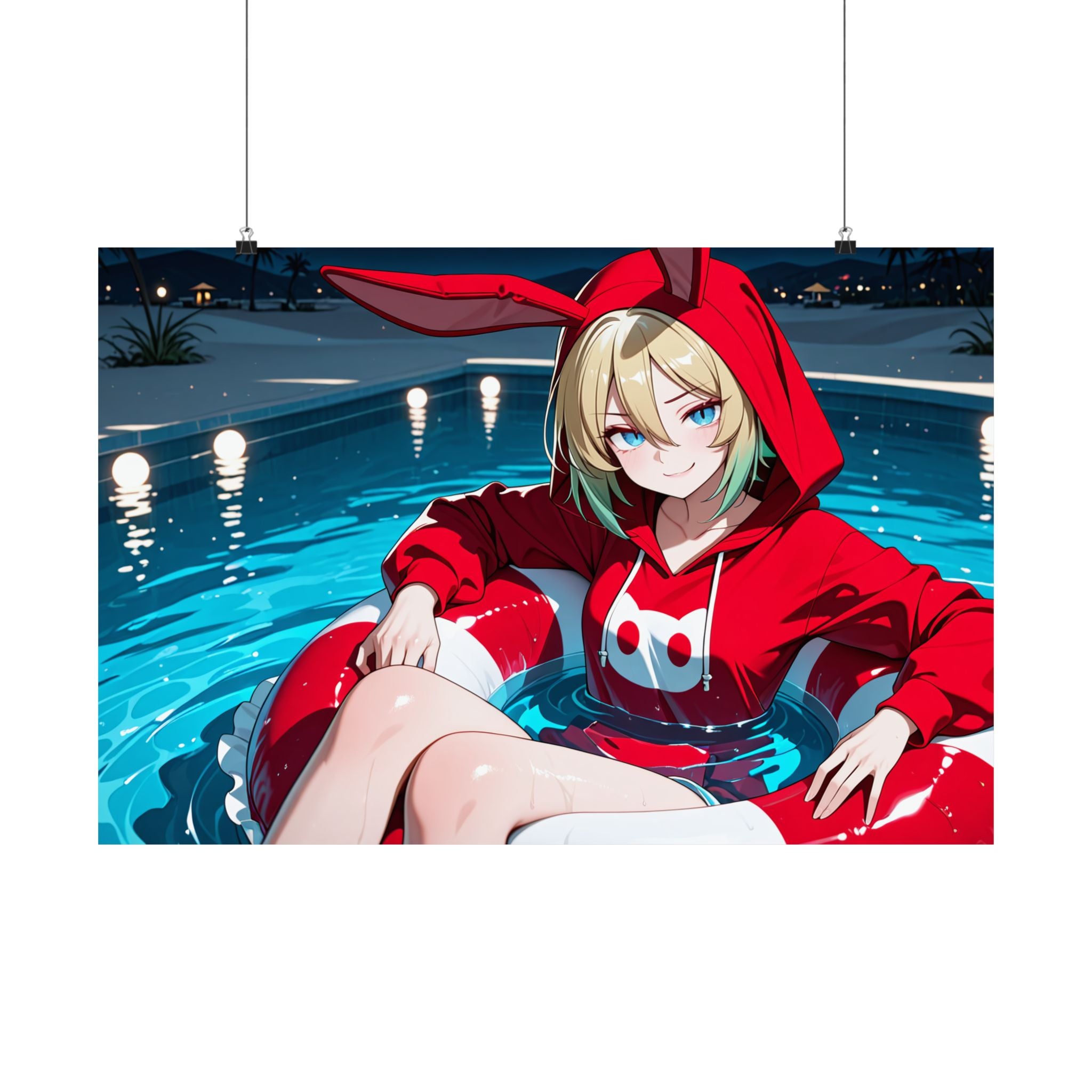 Irida Anime Wall Art Poster | Pinup Print — Bunny Girls Pt. 7