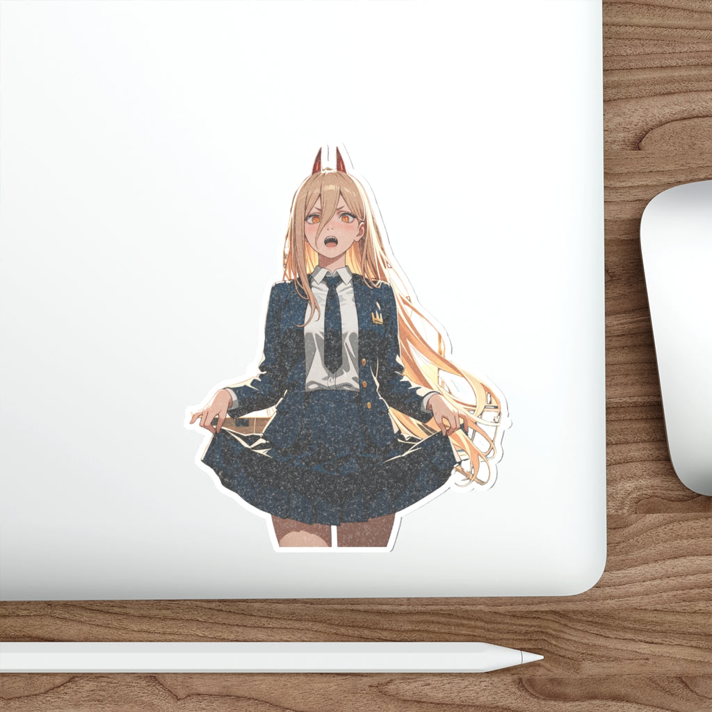 Power Chainsaw Man Flight Attendant Anime Sticker | Bunny Girls Pt. 7
