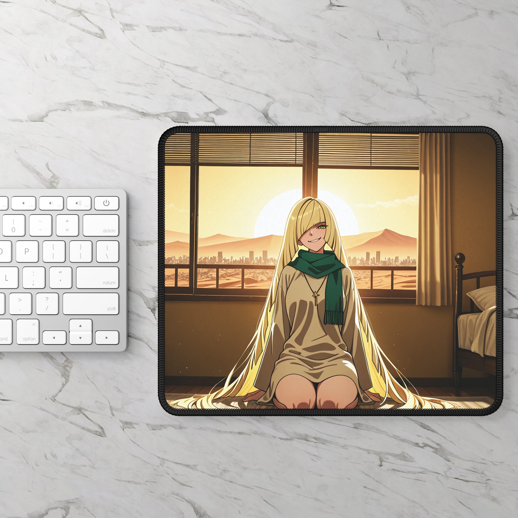 Lusamine Anime Mouse Pad Pinup Desk Mat Fan Art Boudoir Pt. 5