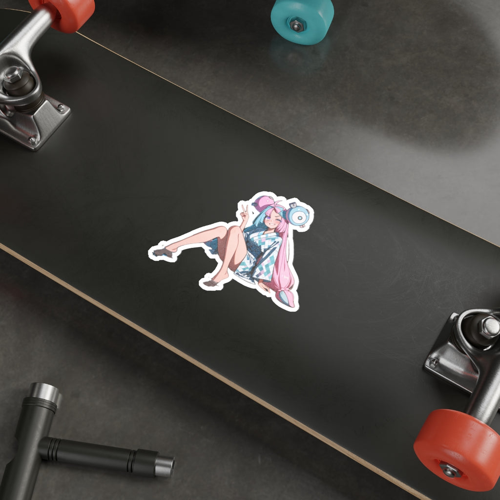 Iono Anime Die Cut Vinyl Sticker Onsen Moonlit — Onsen Pt. 2