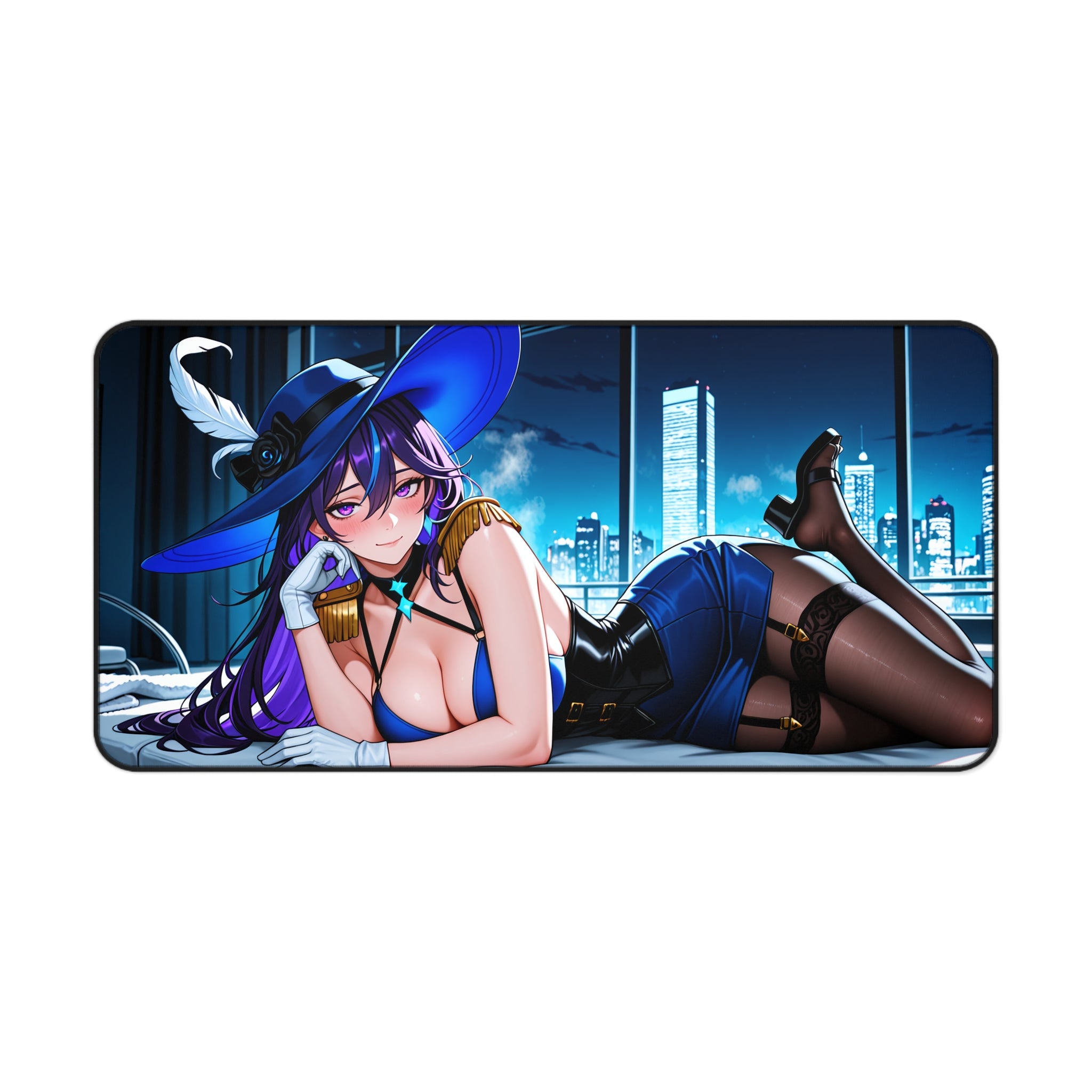 Clorinde Genshin Impact Anime Desk Mat Pinup | Beach Babes Pt. 4