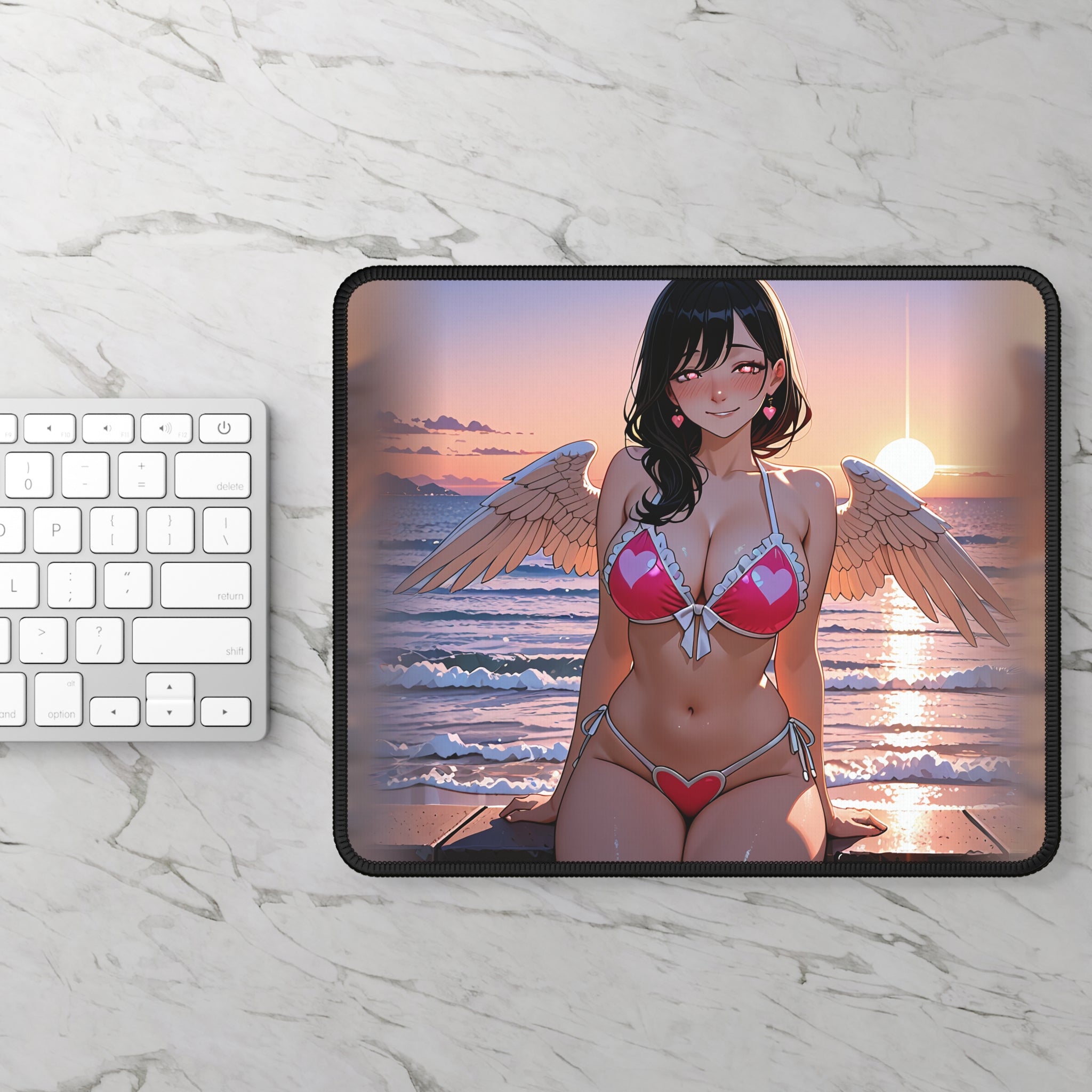 Kirara Hoshi JJK Spicy Anime Mouse Pad Cupid Beach Pinup — Beach Babes Pt. 5 (Sp