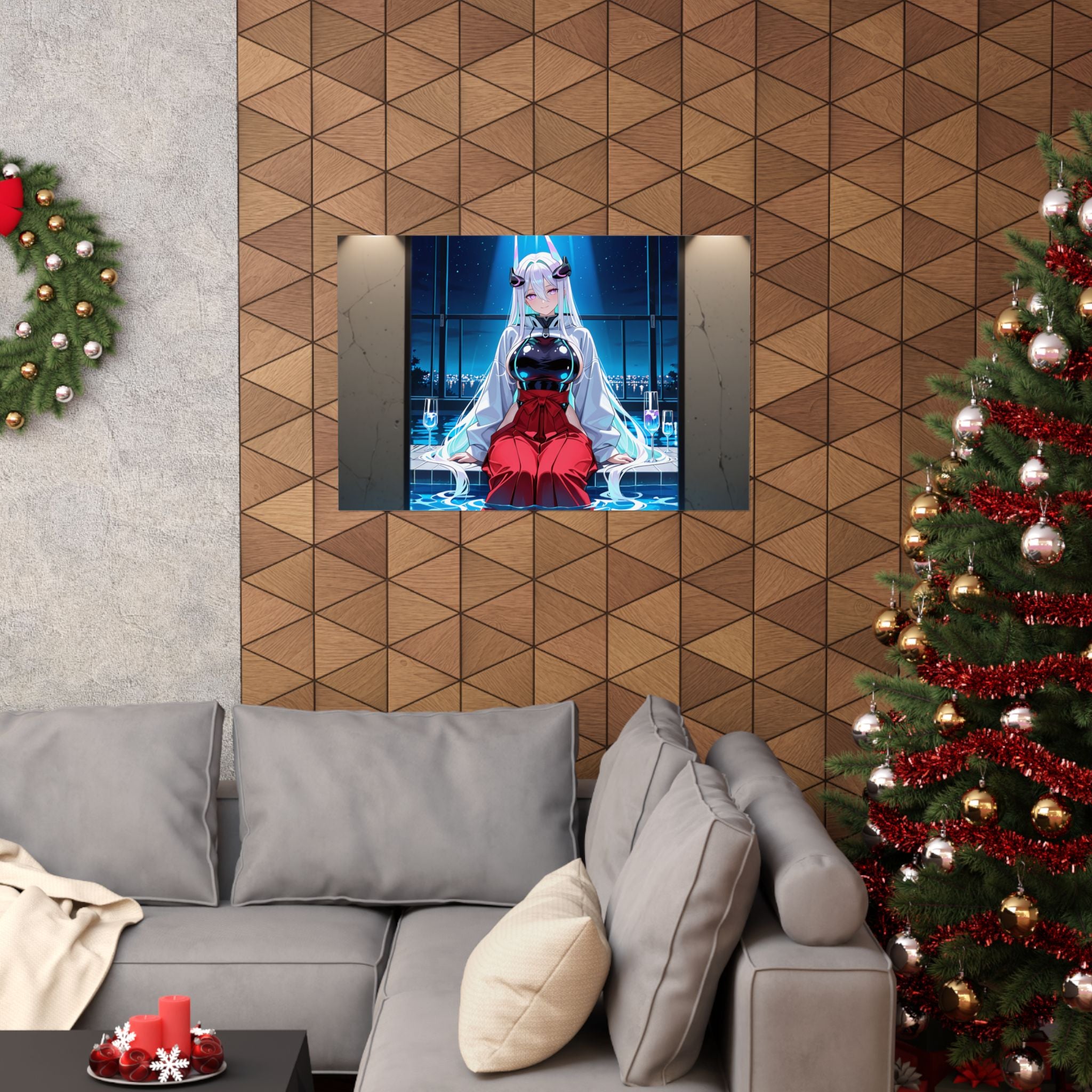 Kearsarge Azur Lane Anime Poster | Pinup Wall Art — Boudoir Pt. 2