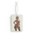 Blanc NIKKE Spicy Cow-Print Anime Car Air Freshener — Cow Girls Pt. 2 (Spicy)