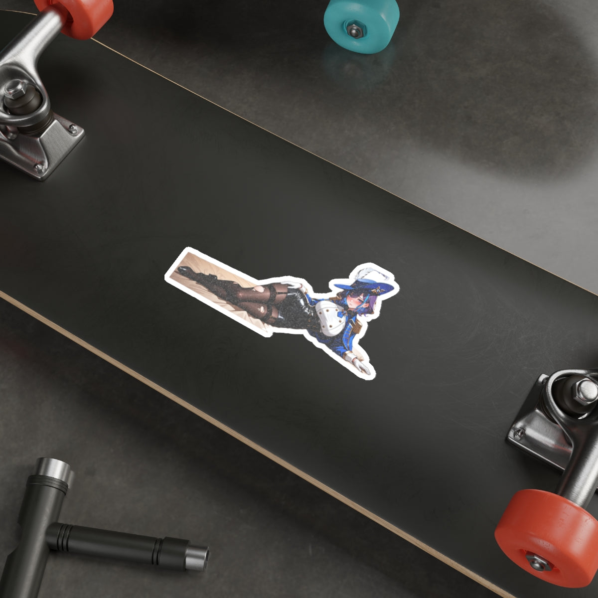 Clorinde Genshin Impact Anime Die Cut Sticker | Pinup Beach Babes Pt. 3