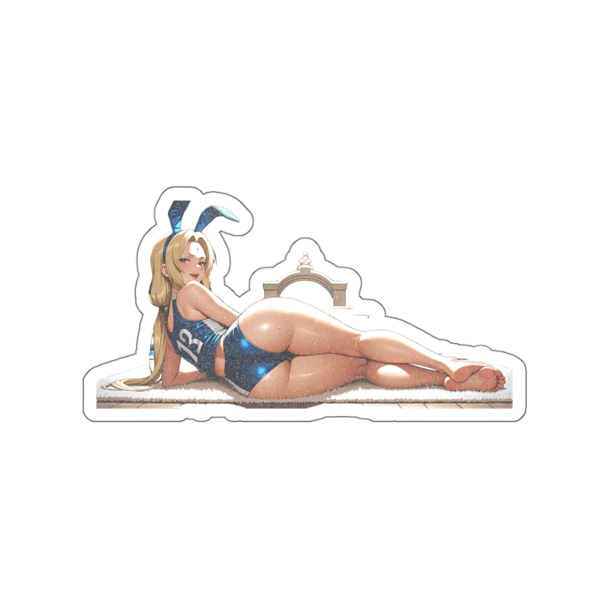 Tsunade Naruto Spicy Anime Pinup Die Cut Sticker — Bunny Girls Pt. 5