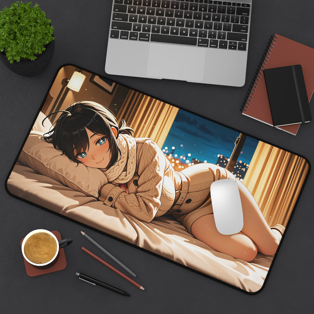 Grace Howard Zenless Zone Zero Anime Desk Mat | Cozy Cute Fan Art Pad