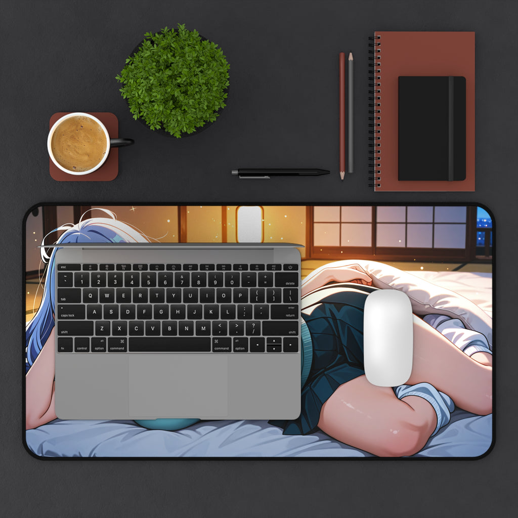 My Hero Academia Anime Desk Mat Spicy Pinup Fan Art Wide Mouse Pad