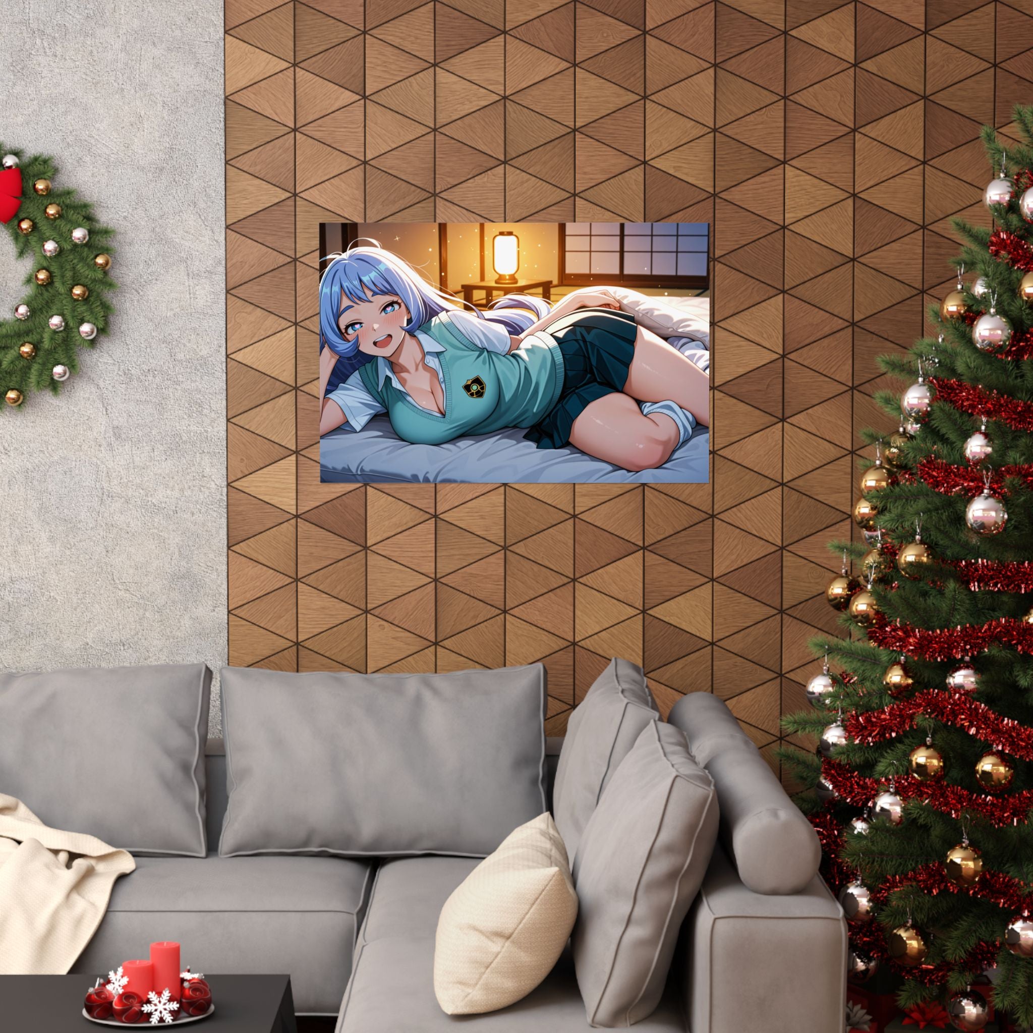My Hero Academia Anime Pinup Poster Spicy | MHA Girls Wall Art