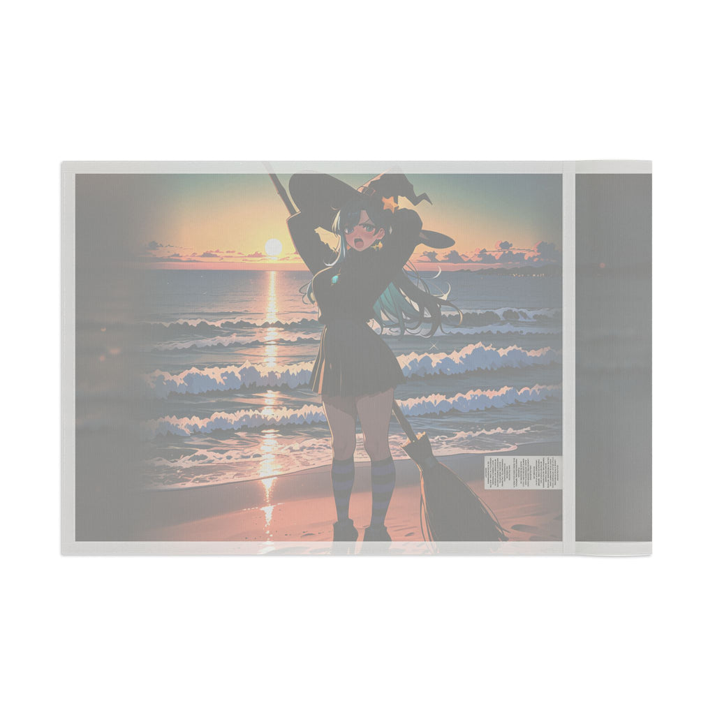 Kirara Hoshi JJK Anime Wall Flag Witch Beach Pinup — Beach Babes Pt. 6