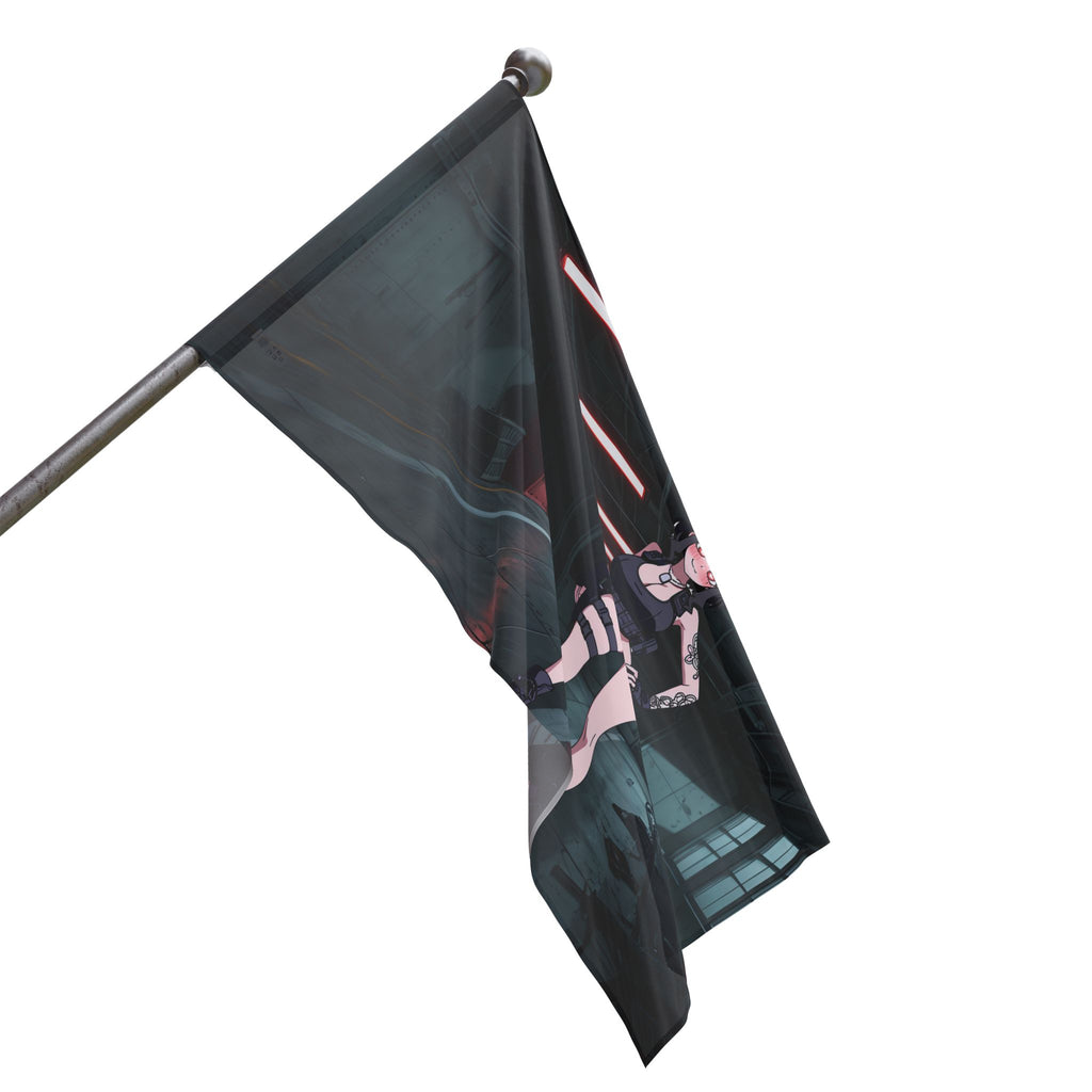 Modeus Helltaker Spicy Anime Wall Flag | Tactical Pinup Banner