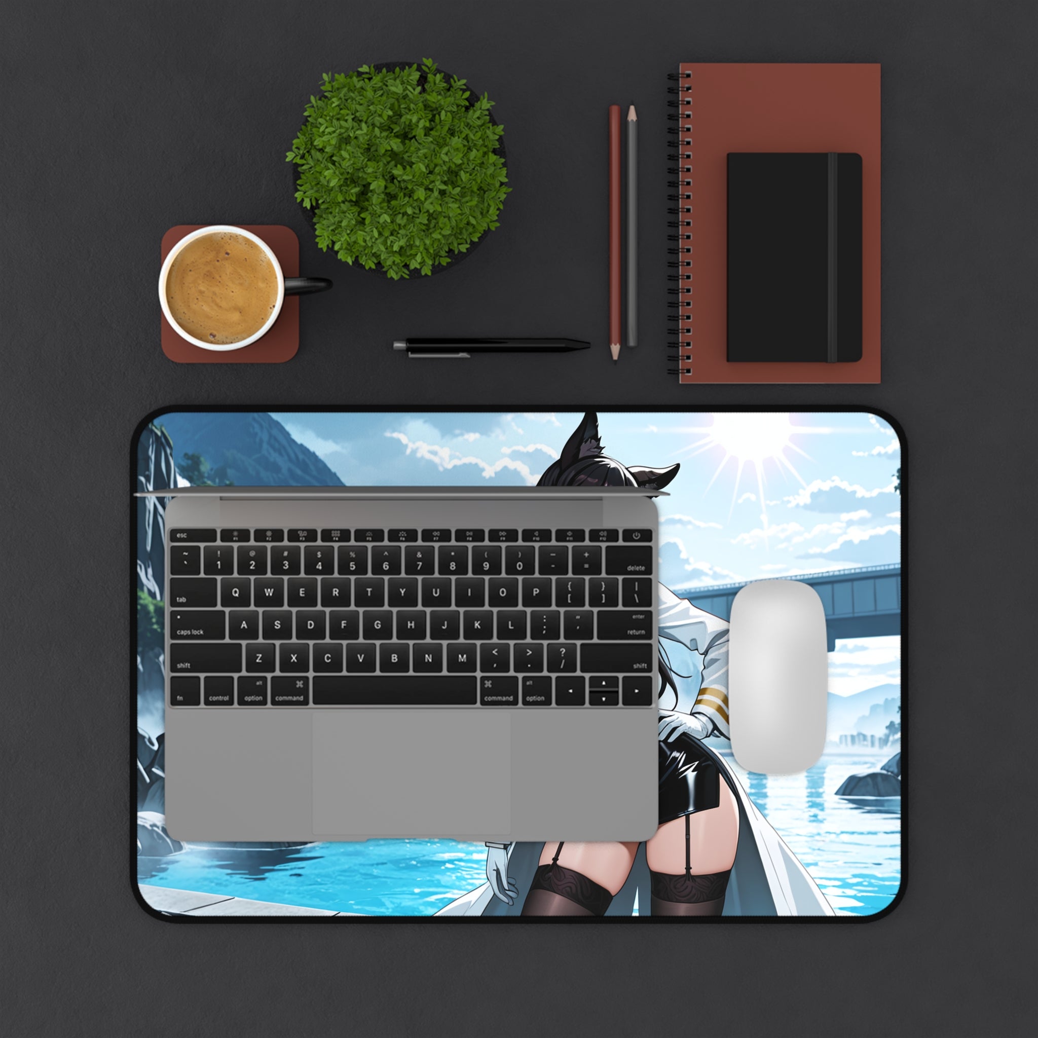 Atago Azur Lane Spicy Anime Desk Mat Pinup — Bunny Girls Pt. 4 (Spicy)