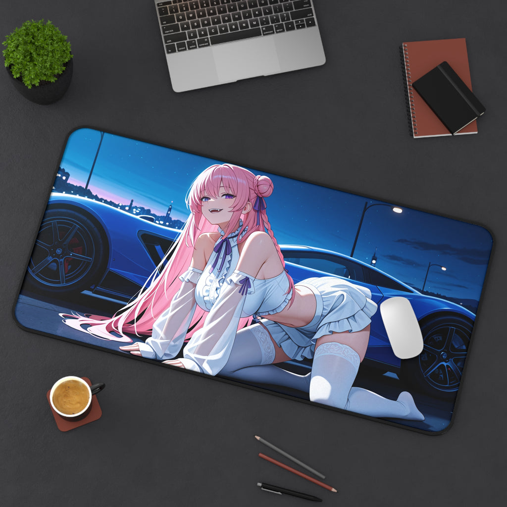 Dorothy Nikke Anime Pinup Desk Mat | Fan Art XL Gaming Mouse Pad Sail