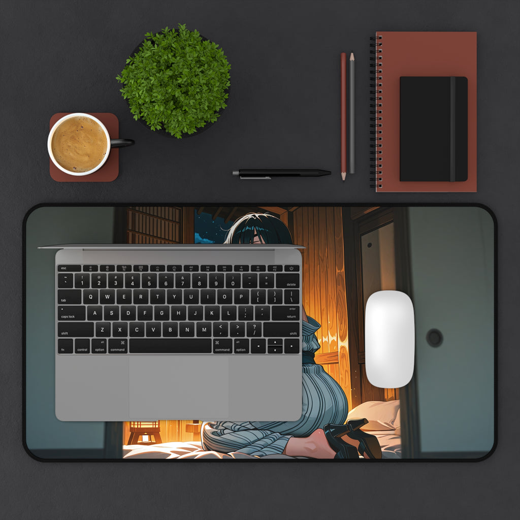 Himeno || Chainsaw Man · Onsen · Tube — Onsen Pt. 1 Desk Mat XL Mouse Pad