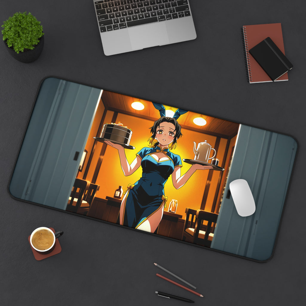 Makio (まきを) - Demon Slayer (鬼滅の刃 — Bunny Girls Pt. 2 (Spicy) Desk Mat XL Mouse P