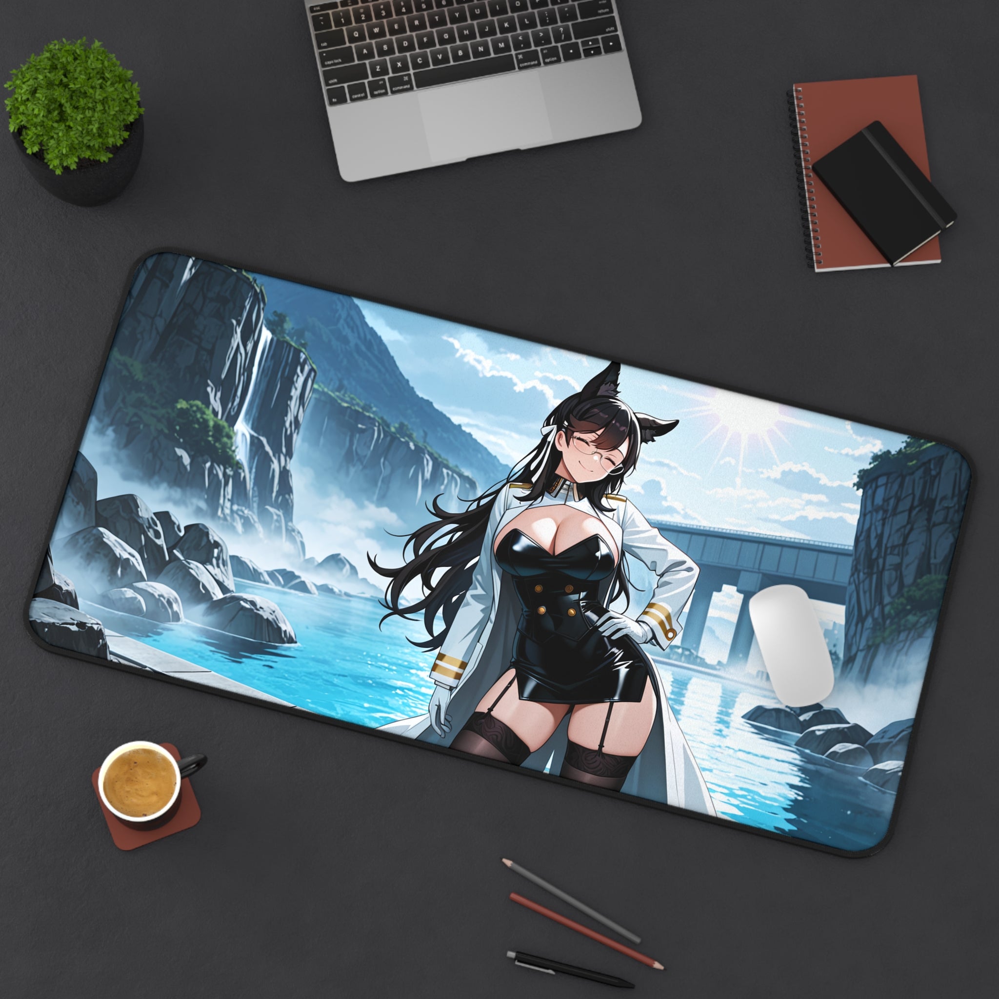 Atago Azur Lane Spicy Anime Desk Mat Pinup — Bunny Girls Pt. 4 (Spicy)