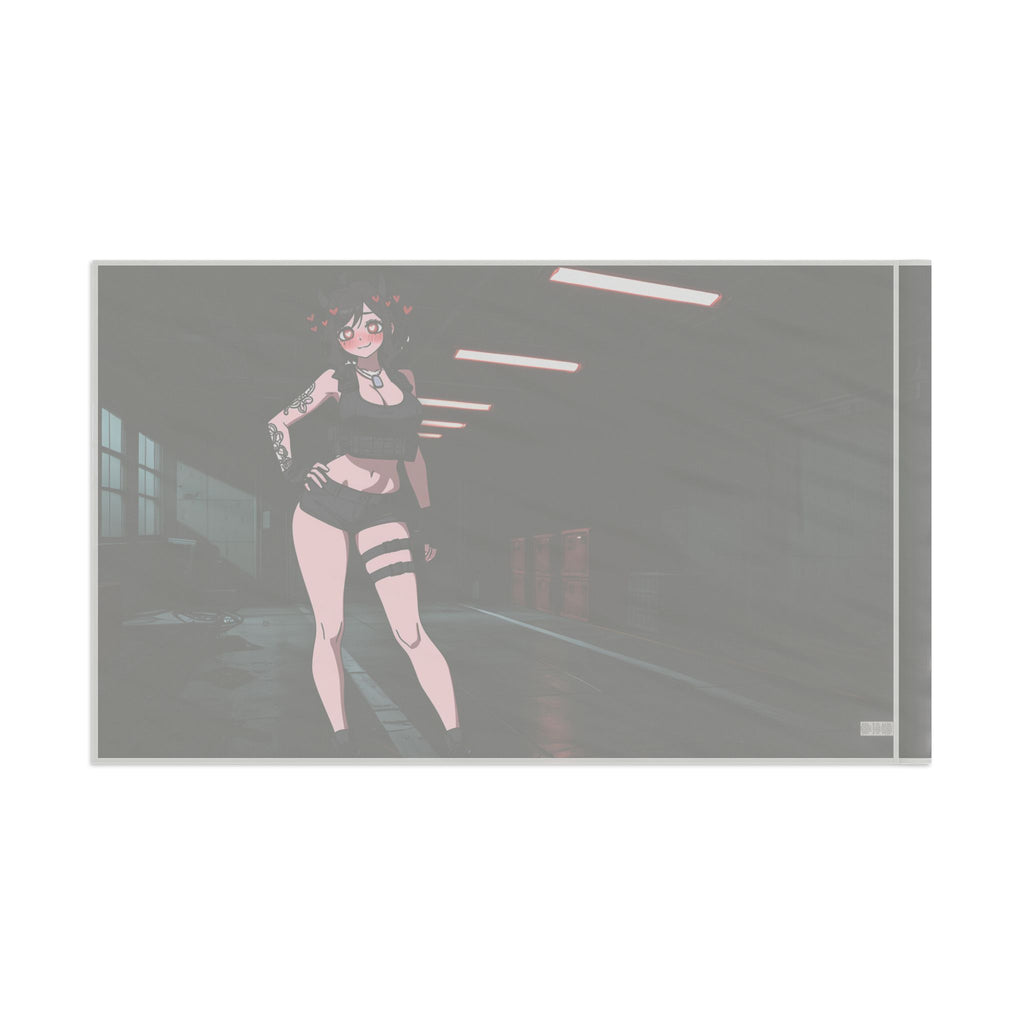 Modeus Helltaker Spicy Anime Wall Flag | Tactical Pinup Banner