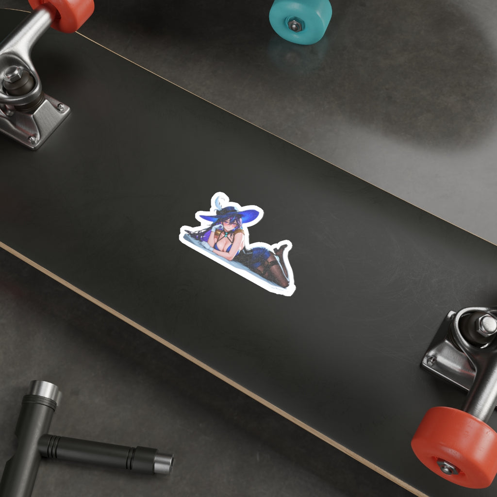 Clorinde Genshin Impact Anime Die Cut Sticker | Pinup Beach Babes Pt. 4