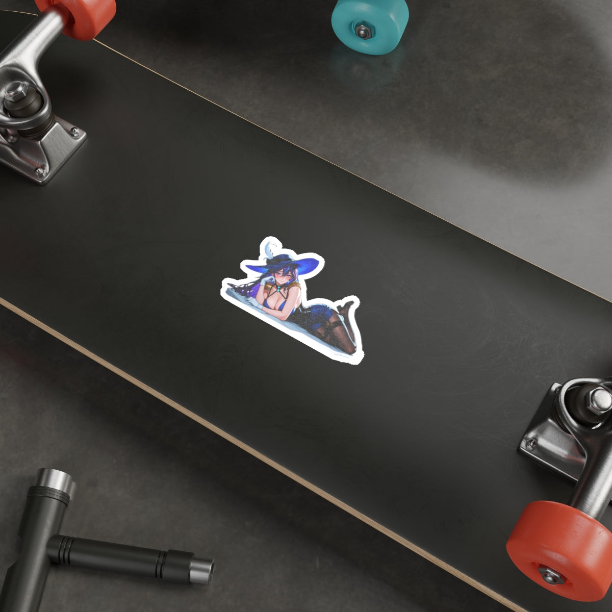 Clorinde Genshin Impact Anime Die Cut Sticker | Pinup Beach Babes Pt. 4
