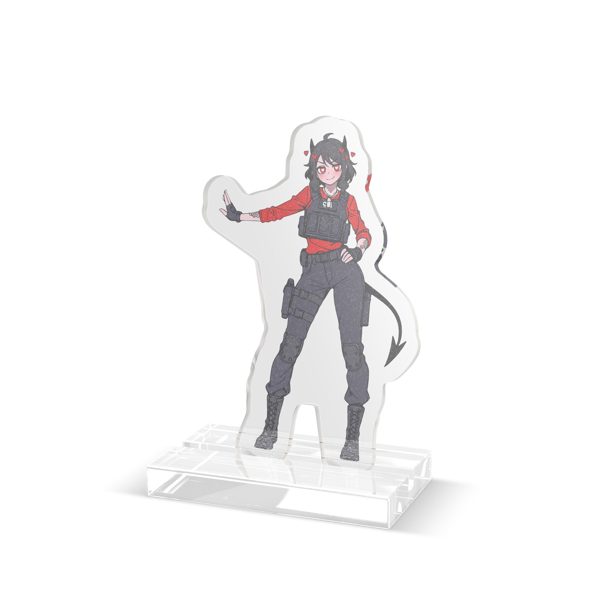 Modeus Helltaker Anime Standee | Tactical Pinup Character Display