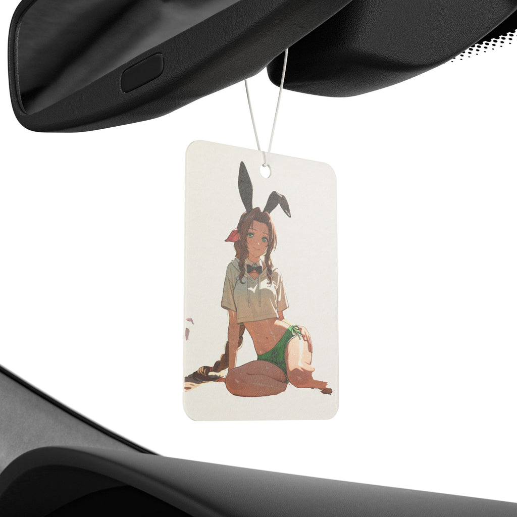 Aerith Final Fantasy VII Bunny Girl Car Air Freshener Pinup Bunny Girls Pt. 8