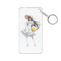 Albedo Overlord Summer Beach Anime Keychain Charm | Pinup Fan Art